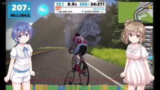 【Zwift】ささらとつづみのズイ活観戦動画 Part2