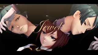 【MMDツイステ】リドルとリーチ兄弟でJewel