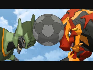 爆丸アーマードアライアンス　第25話　ウィントンは宇宙人！／爆丸サッカー