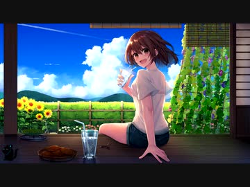 【バイノーラル6音】夏の音。幼馴染と縁側で耳かきボイス【イヤホン推奨】【修正再アップ】