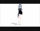 【MMD】Happy New Year! Model Ansie Night Dress Sexy Walk