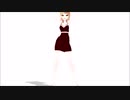 【MMD】Happy New Year! Model Riko Night Dress Sexy Walk