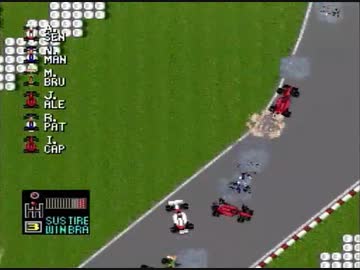 PCエンジン　F1サーカス’92　8年目ベルギーGP