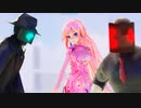【MMD】炎天下でも黒服でBREEZE踊らす