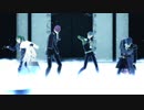 【MMD刀剣乱舞】　ヒビカセ　【青・鶯・燭・大】