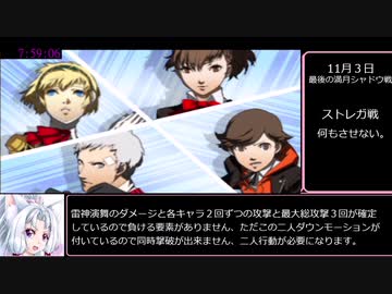RTA　P3P　無色の仮面　１４時間１７分９秒　part7