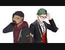 【MMDツイステ】深夜の厨房で副寮長が寝てる件【ジャミル/トレイ】