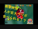 衝撃映像！マリオ、巨大ウツボに食べられる！＃３【スーパーマリオ６４】