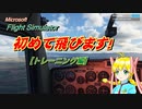 【MS Flight Sim.】初めて飛びます【トレーニング編】