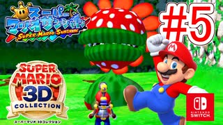 【スーパーマリオ3Dコレクション】ドロドロを水でぶっ飛ばすことにしました。part5【サンシャイン】