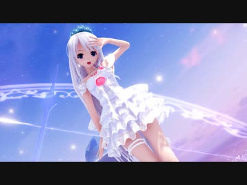【MMD】らぶ式Yuki～lace dress ver.で『プラチナ』1080p