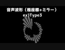 【AviUtl】音声波形練習