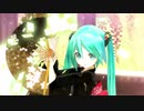 【MMD】あぴミク・ミニ振袖モデルで極楽浄土