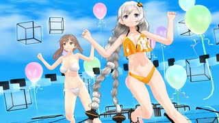 【合成音声文化祭企画2020用　MMDカバー】　機動戦艦ナデシコ　OP主題歌　YOU GET TO BURNING (さとうささら＆紲星あかり)