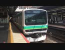 E231系マト119編成 ライト切り替え 松戸駅