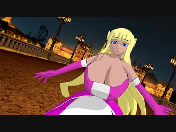 【ＭＭＤモデル配布】エロゲ―のキャラで天の弱を歌わせてみた。【巨乳】
