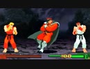 【格ゲーTAS】リュウ×ケン Dramatic Battle Mode (Street Fighter Zero 3)【AI高画質/60 fps】