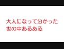 【2ch】大人になって分かった世の中あるある