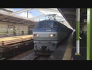 【ザンナナの横で】EF66 112+貨物車両 南流山駅1番線通過