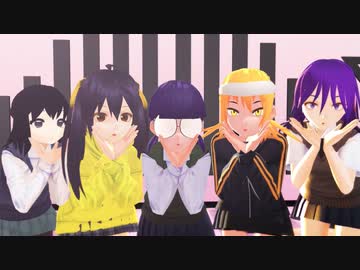【F!MMD】気後ま夜ぐ祭れのメ悪ルふシざィけ