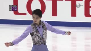 NHK杯 2016　Yuzuru Hanyu レッツゴークレイジー　ライアン・ブラッドレイ、トレイシー・ウィルソン解説　日本語・英語字幕