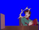 りんごをぶつけられて転ぶZ団BB(低画質ver)
