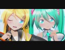 [MMD] NoTitle [む～ぶ式鏡音リン・初音ミク]