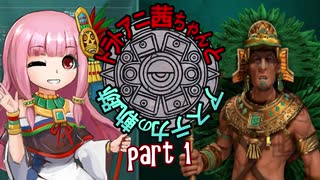 【Civ6NFP】トラトアニ茜ちゃんとアステカの軌跡Part1【VOICEROID実況】