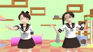 【MMD艦これ】　あいまいなまいにち 綾波、敷波