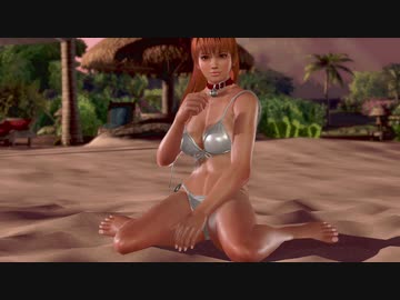 【DoaX3】フォトパラダイス かすみ(日焼二種、エロさ爆発乳揺れ、うちわ)9.24.16