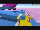 フォールガイズっぽい自作ゲーム　対戦動画（開発中）
