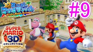 【スーパーマリオ3Dコレクション】ドロドロを水でぶっ飛ばすことにしました。part9【サンシャイン】