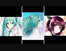 【オリジナル】ベタ打ち比較【初音ミクV4X,NT,AIきりたん】