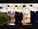 【APヘタリアMMD】でっかわで「好き！ムキ！本気マジック」