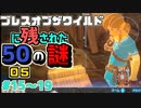 ブレワイに残された50の謎05_#15~19