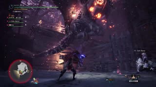 MHW:I 撃龍杭砲でテオにゃんのノヴァを防ぐ凄腕ハンター