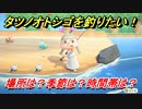 あつまれどうぶつの森　タツノオトシゴを釣る方法！場所は？季節は？時間帯は？　魚図鑑コンプへの道！釣り攻略。　【あつ森】