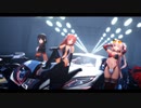 【MMD艦これ】白露型姉妹で「WAVE」【レースクイーンVer】