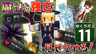 【Minecraft】ゆくラボ３～魔法世界でリケジョ無双～ Part.11【ゆっくり実況】