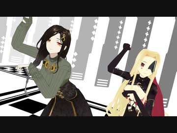 【にじさんじMMD】 白雪巴とルイス・キャミーで「PiNK CAT」