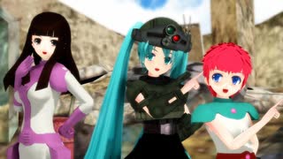 【MMD】らぶ式ボトムズコスプレさんたちで【Hurly Burly】