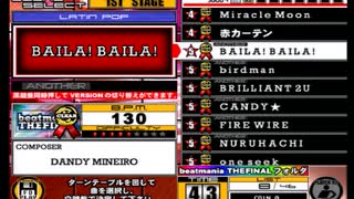 beatmania III THE FINAL - 008 - BAILA! BAILA! (DP)