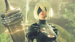 2017年02月23日　ゲーム　ニーア オートマタ（PS4）　主題歌　「Weight of the World the End of YoRHa」（YoRHa）