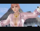 DoAX Venus Vacation :: Honoka Gravure Panel (Velvet-Time Rose SSR) with lotions