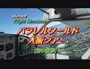 【MS Flight Sim.】パラレルワールド大阪ツアー【空中散歩】