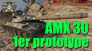 【WoT：AMX 30 1er prototype】ゆっくり実況でおくる戦車戦Part793 byアラモンド