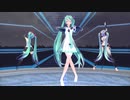 【MMD】YYB式初音ミクさんで　ドーナツホール