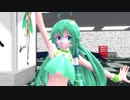 【MMD】早苗たんに女子プロデビューを唆してみた