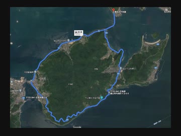 【ドラレコ】田島のほぼ外周を走ってみた。(広島県福山市内海町)　-20200922-