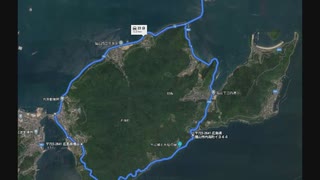 【ドラレコ】田島のほぼ外周を走ってみた。(広島県福山市内海町)　-20200922-